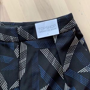 Topshop tapered dress pants